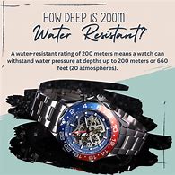 Image result for 200M Water Resistance