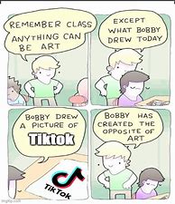 Image result for The Opposite of Art Meme