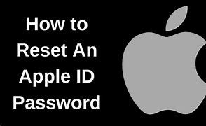 Image result for YouTube How to Reset Apple ID Password