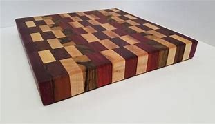 Image result for Exotic Wood End Grain Cutting Board