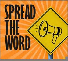 Image result for Spread the Word Clip Art