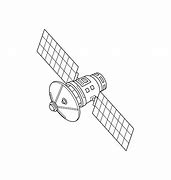 Image result for Satellite Line Art