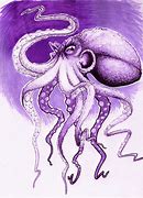 Image result for Octopus Pencil Drawing
