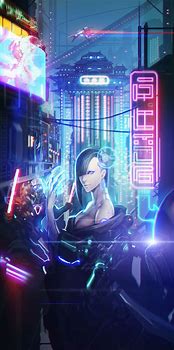 Image result for Flashy Cyberpunk