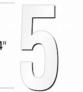 Image result for 4 Inch Magnetic Numbers