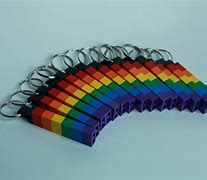 Image result for Rainbow Key Ring