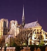 Image result for Notre Dame Paris Night