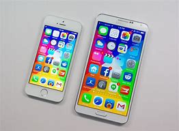 Image result for iPhone 6 Size vs 5