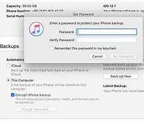 Image result for Forgot Backup Password iTunes