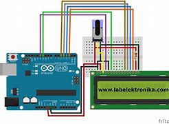 Image result for Rangkaian LCD 16X2 Arduino