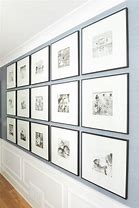 Image result for Two-Color Picture Frame Wall