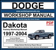 Image result for Dodge Dakota Repair Manual