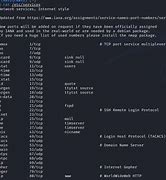 Image result for Port Numbers in Linux