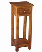 Image result for Wood Telephone Table