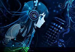 Image result for Girl with Headphones Poster