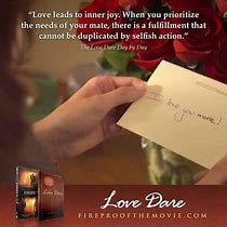 Image result for Fireproof Love Dare Quotes