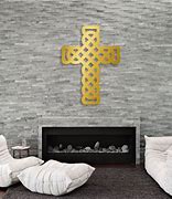 Image result for Cross Wall Decor Gold