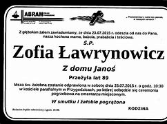 Image result for co_oznacza_zofia_Ławrynowicz