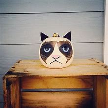 Image result for Grumpy Cat Pumpkin