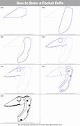 Image result for How to to Drawing a Pocket Knife