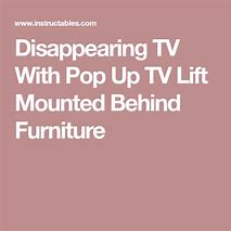 Image result for Retractable TV Lift Mechanism