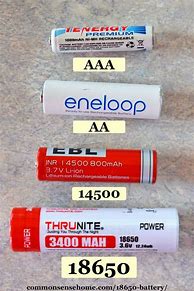 Image result for 18650 Battery Comparison