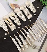 Image result for Pearl Hair Barrettes