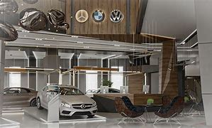 Image result for Car Showroom Interior Design Wood
