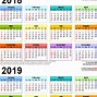 Image result for 2018 2019 3020 Calendar