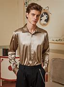 Image result for Shiny Shirt Men