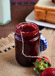 Image result for Picture of Homemade Strewberry Jam