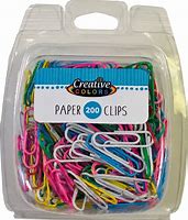Image result for Paper Clips Assorted Colors