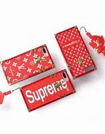 Image result for Supreme iPhone 8 Charger Case