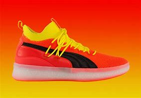 Image result for Orange Suzde Puma Shoes