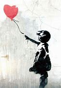 Image result for Banksy Red Balloon