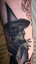 Image result for Wicked Witch Tattoos