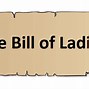 Image result for Bill of Lading