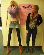 Image result for Life-Size Barbie Proportions