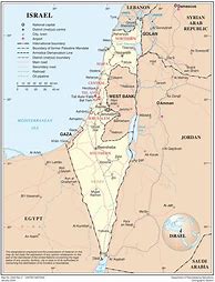 Image result for Terrain Map of Israel
