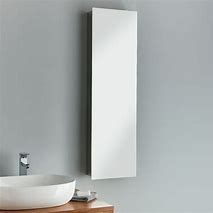 Image result for Full Length Bathroom Storage Mirror