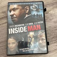 Image result for Inside Man DVD Cover