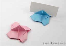 Image result for Origami Card Holder