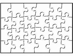 Image result for Puzzle Cut Out Template