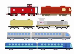 Image result for Flat Train Vector