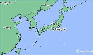 Image result for Yokosuka Japan Map in English