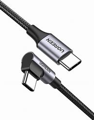 Image result for USBC Cable 90 Degree Right Angle White