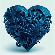 Image result for Blue Heart Art