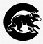 Image result for Chicago Cubs White Logo
