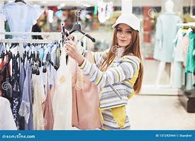 Image result for Woman Shopping Clothes