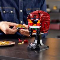 Image result for LEGO 76165 Marvel Iron Man Helmet